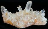 Tangerine Quartz Crystal Cluster - Madagascar #58770-3